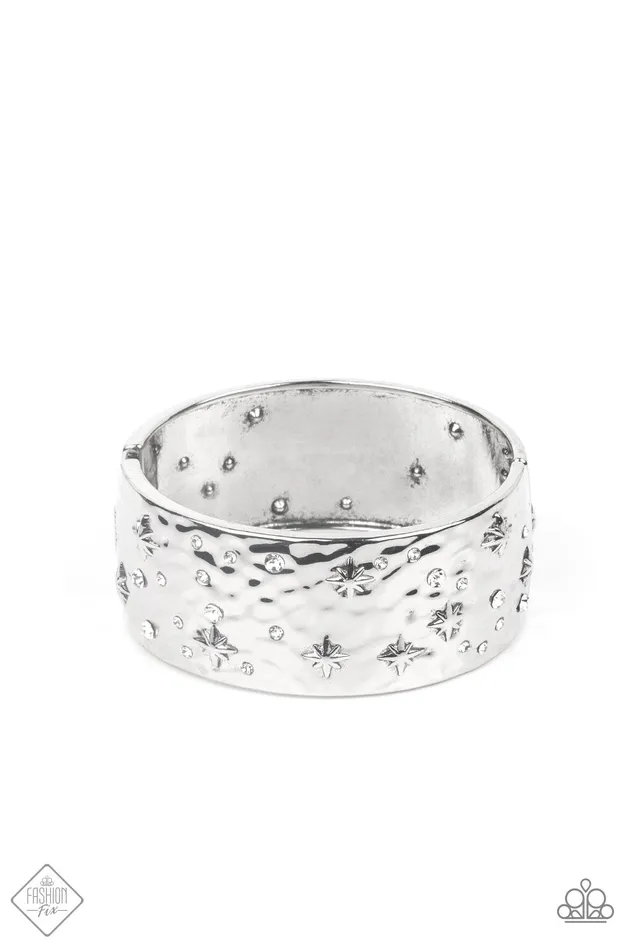 Across the Constellations White Paparazzi Accessories Rings