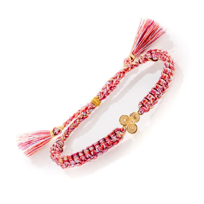 Agua Marina Bracelets Clover Filigree Bracelet