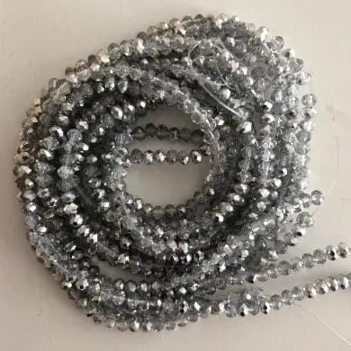 Earrings Peppy Beads Crystal faceted rondelle 3mm Beads PBC3C31
