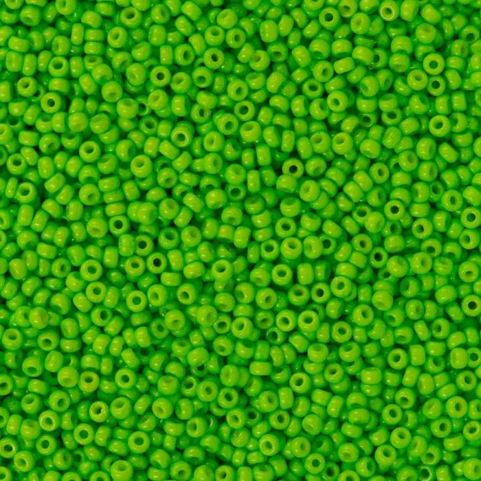 Peppy Beads Miyuki Seed Beads 110 Duracoat Opaque Kiwi 4471NEW Earrings
