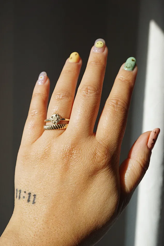 Rings Foe Dear Sunflower Charm Ring readytoship