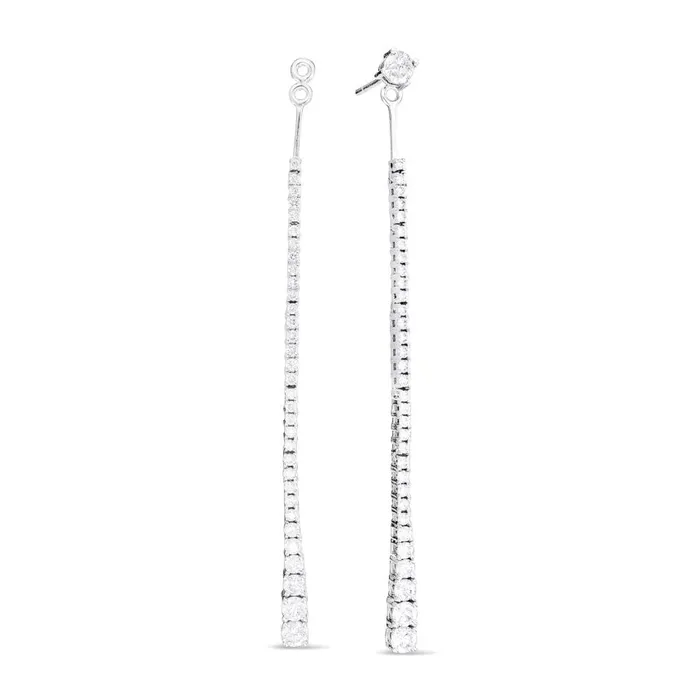 Alexis Jae Earrings Dangle Earring Jackets for Diamond Studs