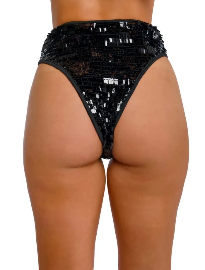 Black Sequin Set THE LUMI SHOP Rings