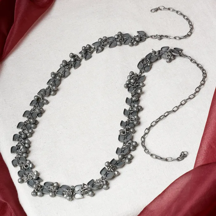 Earrings Teejh Teejh Padmini Oxidised Kamarbandh