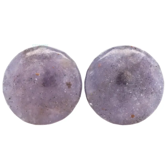 Oracle Body Jewelry Rings Stone Plugs Lepidolite
