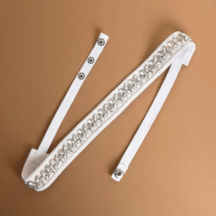 Teejh Triya Stone Silver Belt Teejh Rings