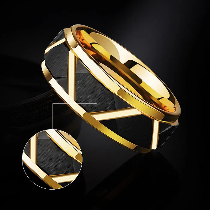 Tungsten Couple Rings Earrings Argentine