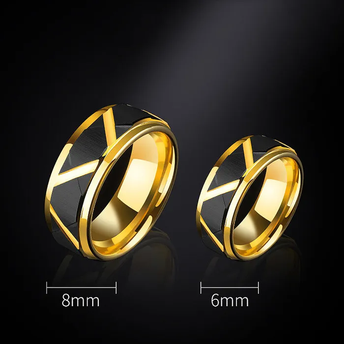 Tungsten Couple Rings Earrings Argentine
