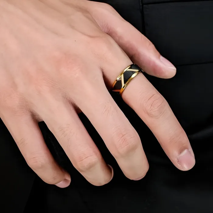 Tungsten Couple Rings Earrings Argentine
