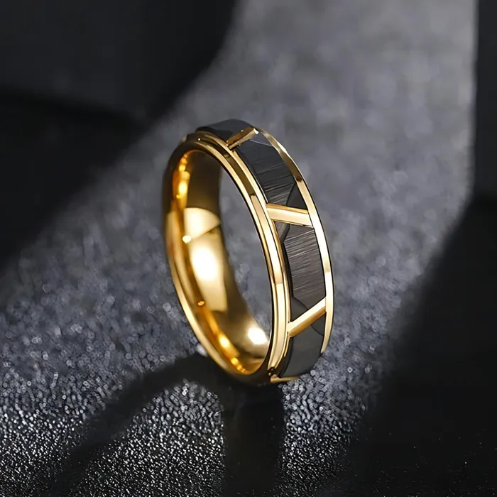 Tungsten Couple Rings Earrings Argentine