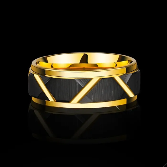 Tungsten Couple Rings Earrings Argentine