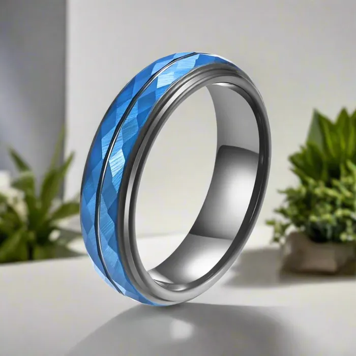 Tungsten Rings Blue Lake Tungsten Rings Blue Lake