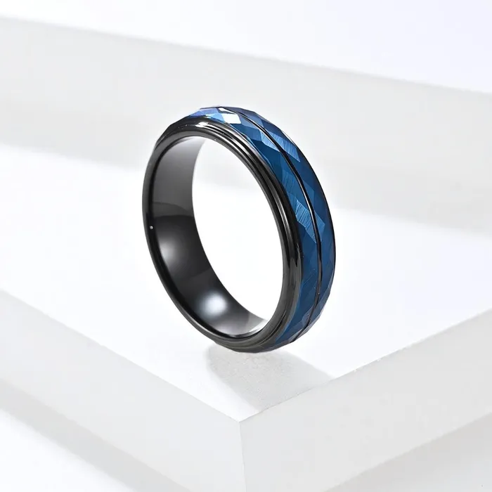 Tungsten Rings Blue Lake Tungsten Rings Blue Lake