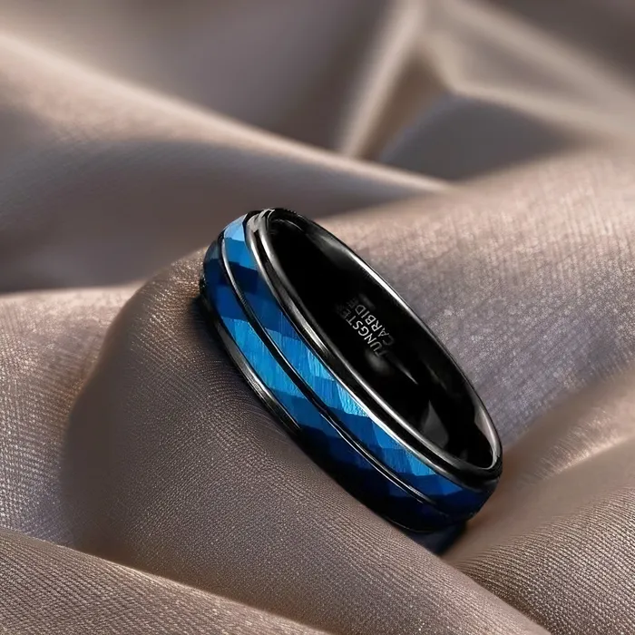 Tungsten Rings Blue Lake Tungsten Rings Blue Lake
