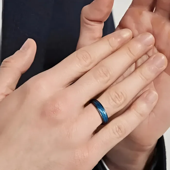 Tungsten Rings Blue Lake Tungsten Rings Blue Lake