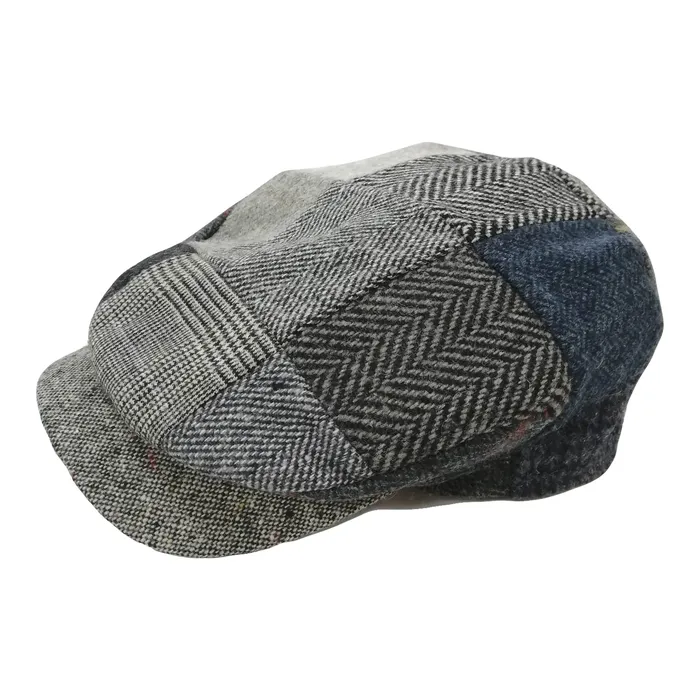 Earrings Patchwork Tweed Daithi Cap Hanna Hats