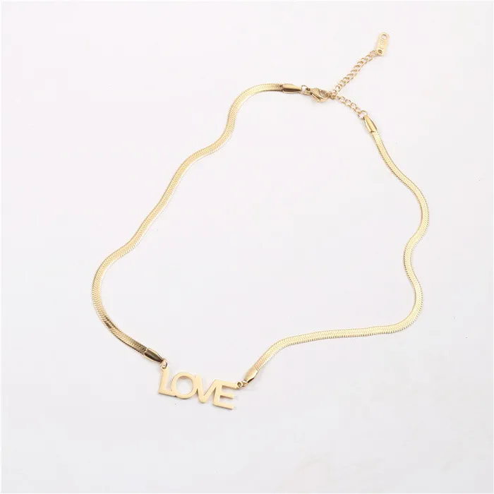 Jewelvers 18K GoldFilled Love Necklace Necklaces Jewelvers 18K GoldFilled Love Necklace Necklaces