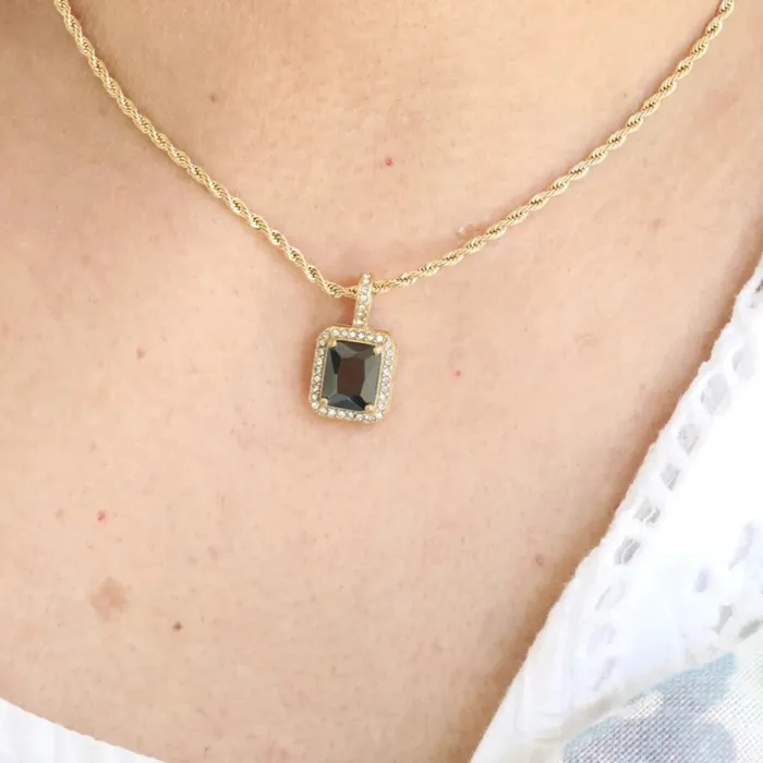 Jewelvers Necklaces 18K GoldFilled Zircon Necklace Jewelvers Necklaces 18K GoldFilled Zircon Necklace