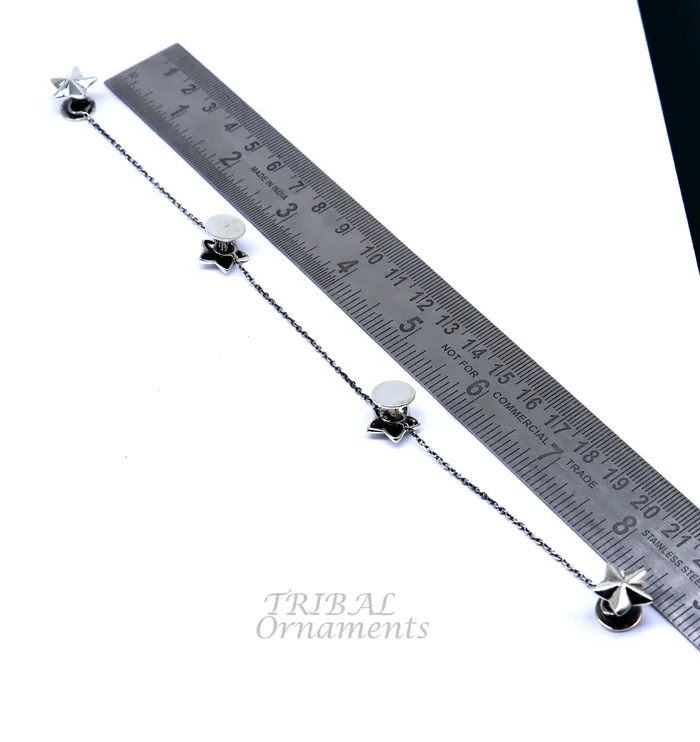 Necklaces TRIBAL ORNAMENTS 925 Sterling silver handmade gorgeous Star design buttons or cufflinks for mens kurta best gifting jewelry occasions btn05