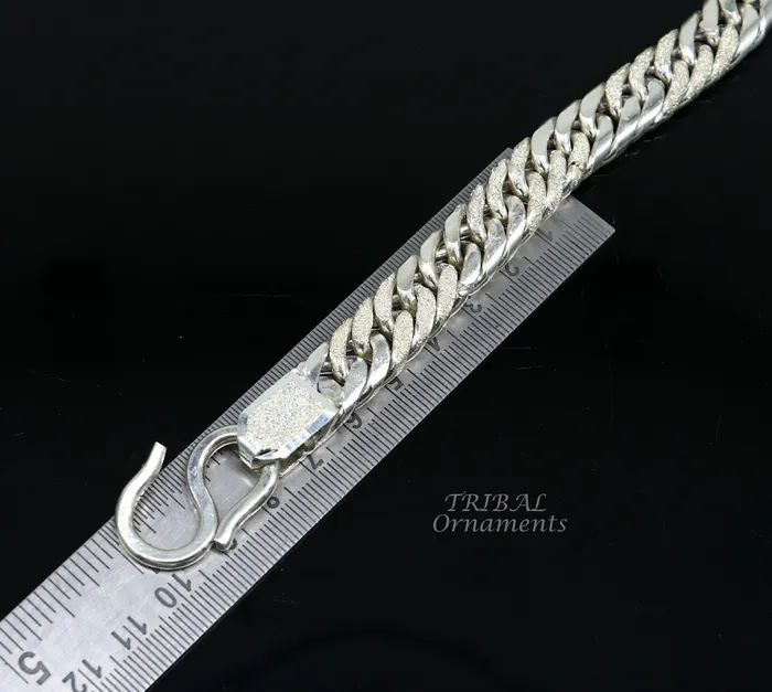 Necklaces TRIBAL ORNAMENTS 925 sterling silver handmade vintage design Custom Cuban curb link chain solid heavy necklace chain for boys mens gifting jewelry ch163 Necklaces TRIBAL ORNAMENTS 925 sterling silver handmade vintage design Custom Cuban curb link chain solid heavy necklace chain for boys mens gifting jewelry ch163
