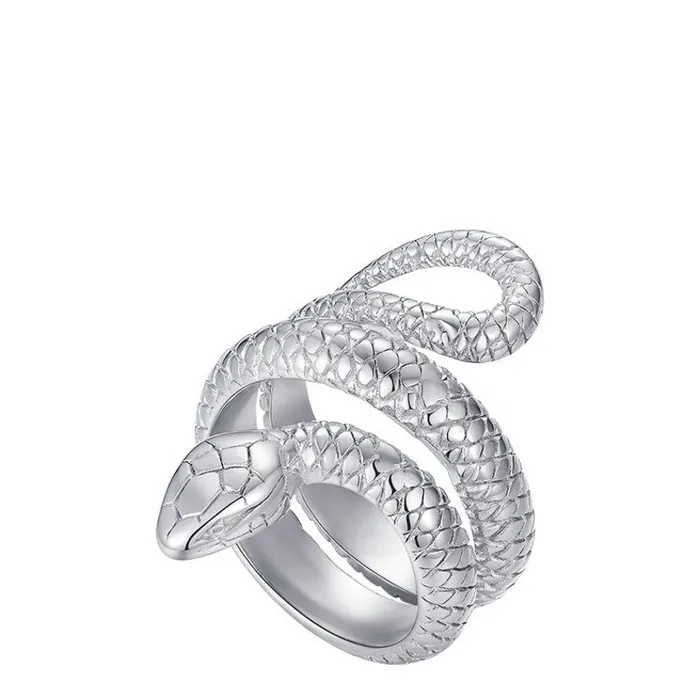 Rings 18K GoldFilled Textured Snake Wrap Ring Jewelvers Rings 18K GoldFilled Textured Snake Wrap Ring Jewelvers