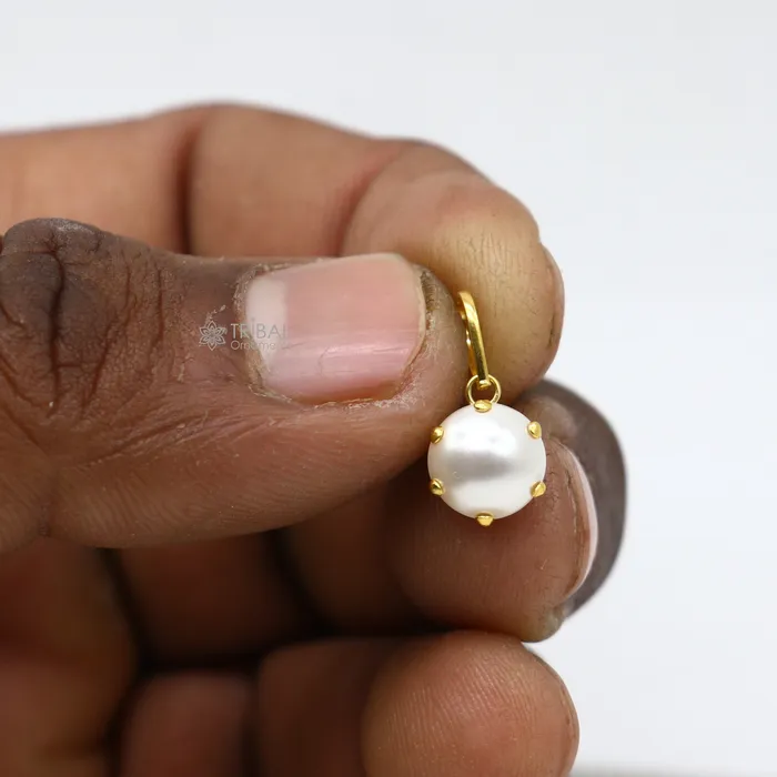 TRIBAL ORNAMENTS Necklaces 8mm pearl Fabulous Handmade 14kt yellow gold pendant exclusive square shape pendant for daily use jewelry gp33 TRIBAL ORNAMENTS Necklaces 8mm pearl Fabulous Handmade 14kt yellow gold pendant exclusive square shape pendant for daily use jewelry gp33