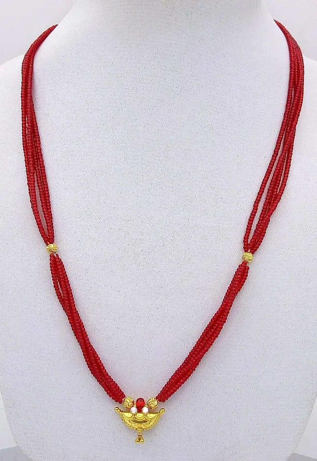 TRIBAL ORNAMENTS Necklaces Awesome 20karat yellow gold amulet pendant excellent stylish jewelry for girls womens from tribal Rajasthan india