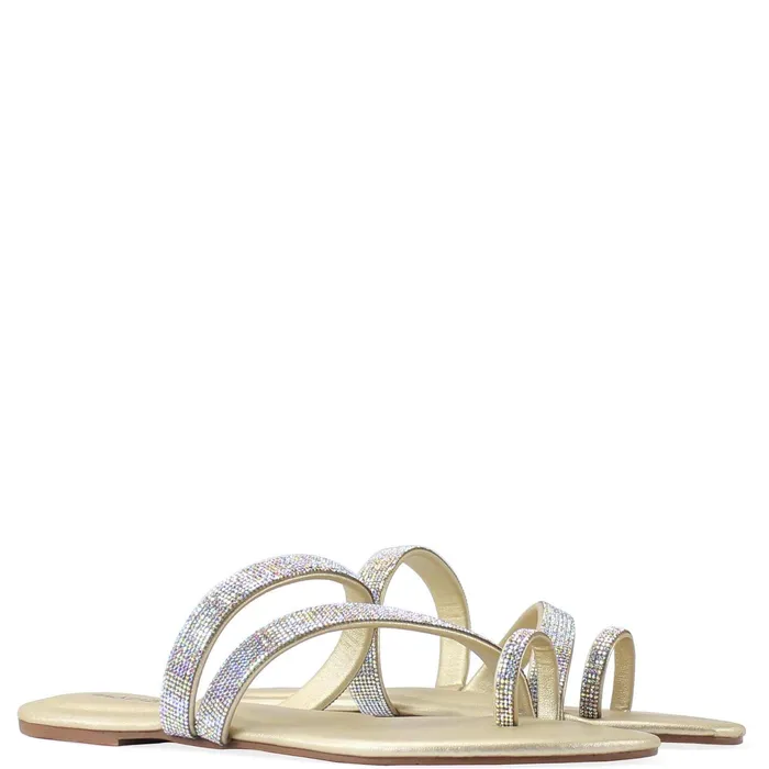 Walkeaze Earrings Women Formal Slippers 39664S