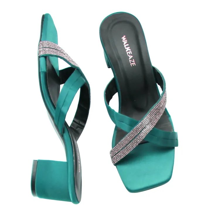 Walkeaze Necklaces Women Formal Block Heel 74861S