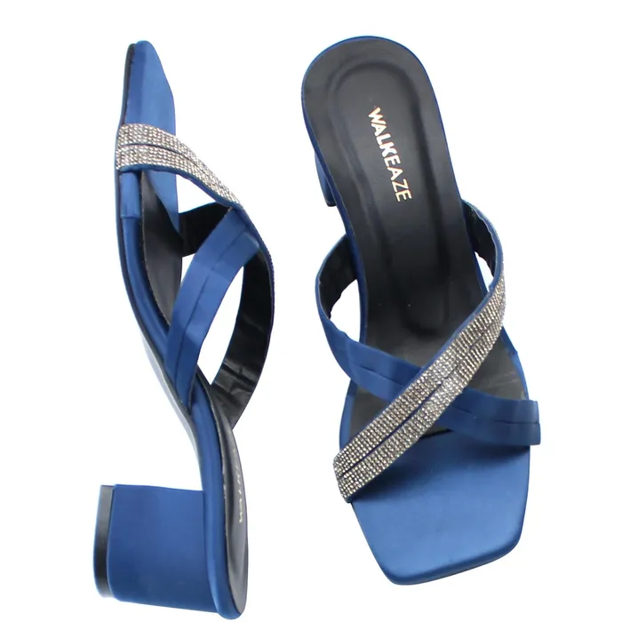 Walkeaze Necklaces Women Formal Block Heel 74861S