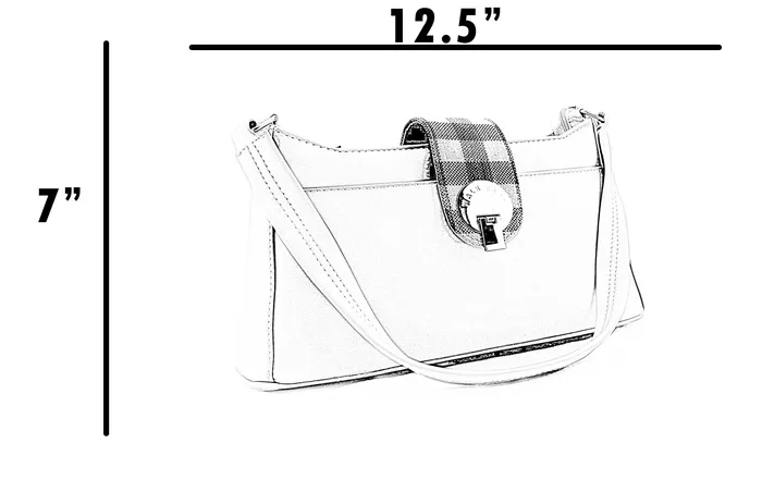 Women Casual Bag 04796B Walkeaze Earrings
