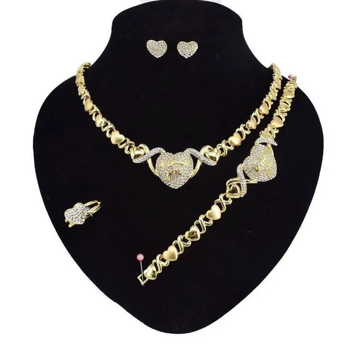 Xo I Love You Necklace Set Jewelvers Necklaces Xo I Love You Necklace Set Jewelvers Necklaces
