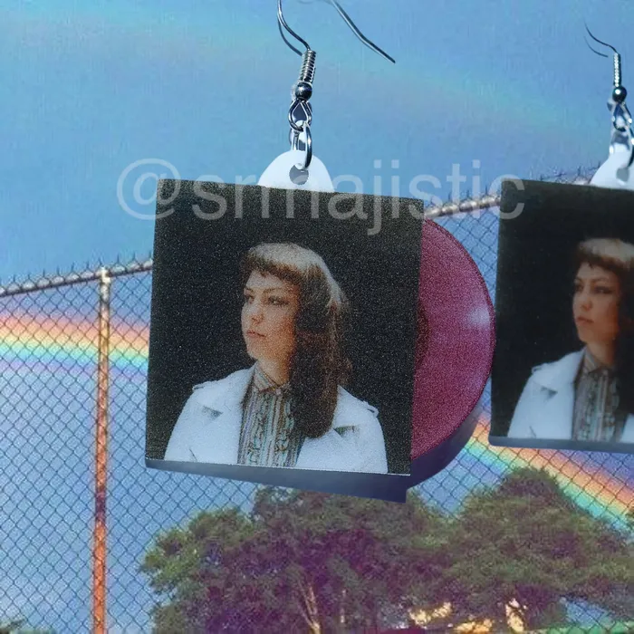 Angel Olsen My Woman Vinyl Album Handmade Earrings Sam Makes Things Earrings