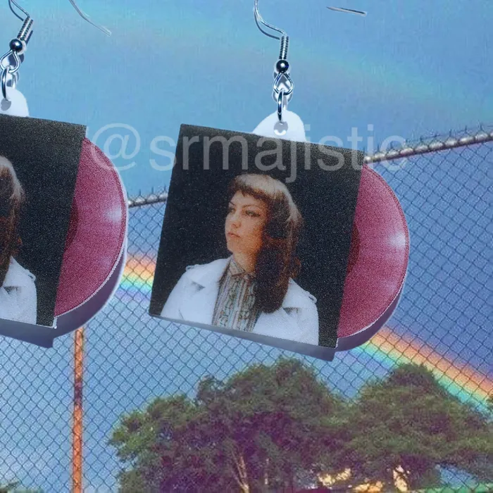Angel Olsen My Woman Vinyl Album Handmade Earrings Sam Makes Things Earrings