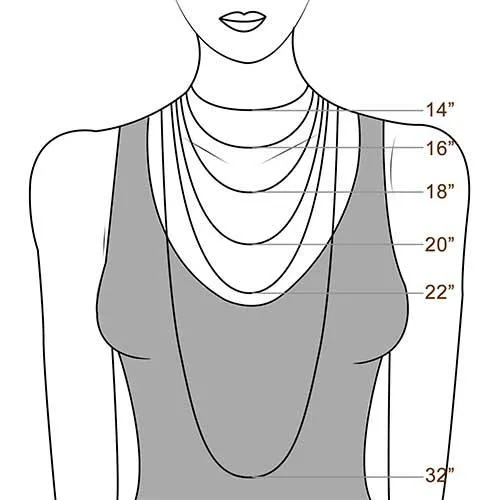 Belbren Necklaces Double Chain Initial Necklace Layered Name Necklaces Monogram Initial Layer Necklace