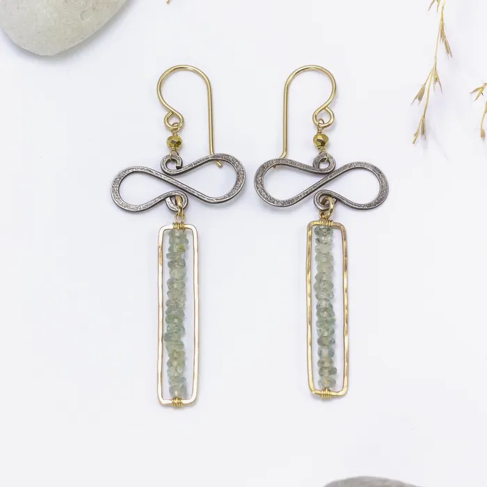Earrings Laura J Designs Divine Feminine Earrings