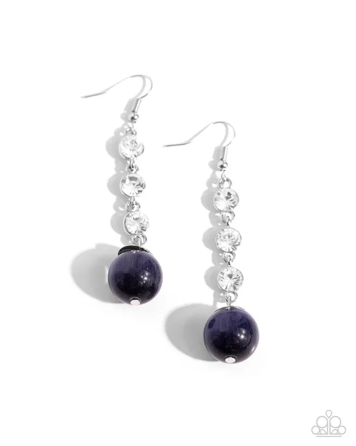 Earrings Paparazzi Jewelry Paparazzi Earring Classy Cadence Blue Earrings Paparazzi Jewelry Paparazzi Earring Classy Cadence Blue
