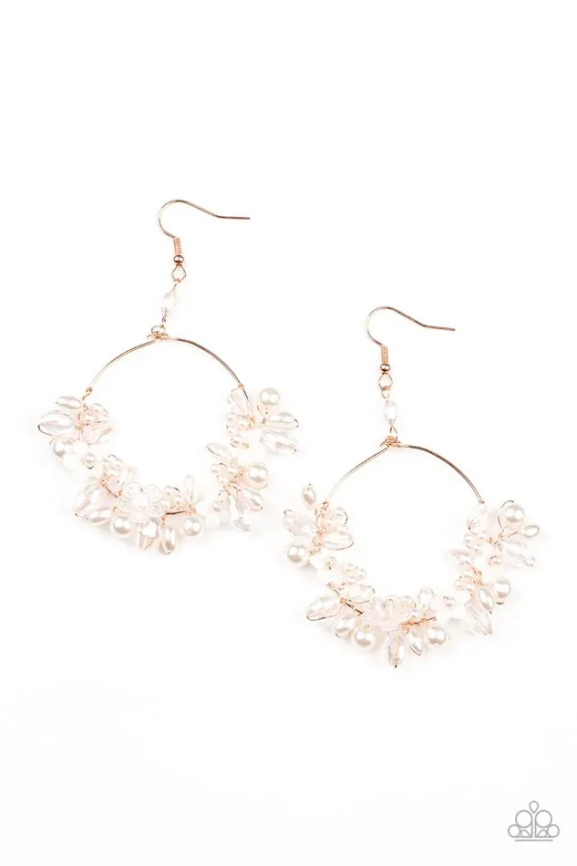 Earrings Paparazzi Jewelry Paparazzi Earring Floating Gardens Copper Earrings Paparazzi Jewelry Paparazzi Earring Floating Gardens Copper