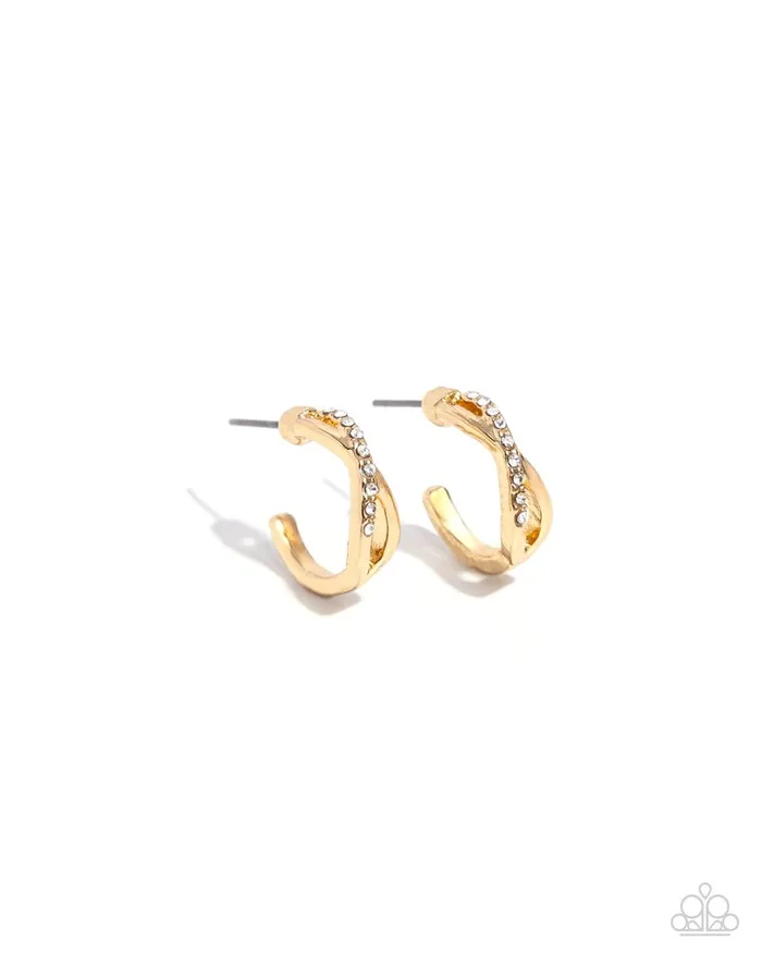 Earrings Paparazzi Jewelry Paparazzi Earring Horoscopic Helixes Gold Earrings Paparazzi Jewelry Paparazzi Earring Horoscopic Helixes Gold