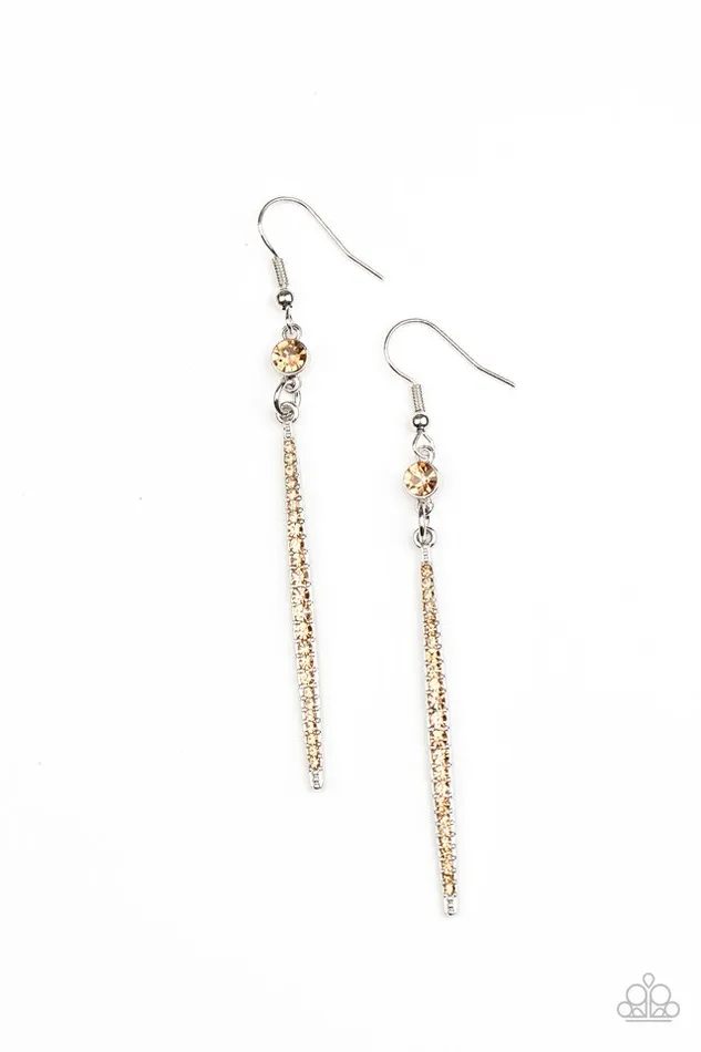 Earrings Paparazzi Jewelry Paparazzi Earring Skyscraping Shimmer Brown Earrings Paparazzi Jewelry Paparazzi Earring Skyscraping Shimmer Brown