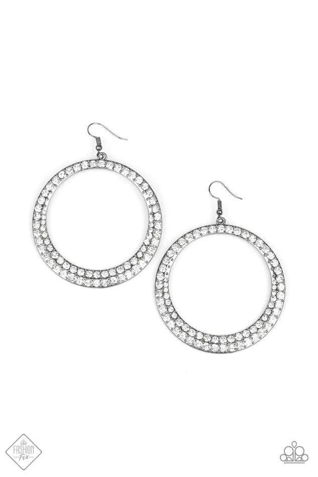 Earrings Paparazzi Jewelry Paparazzi Earring So Demanding Black