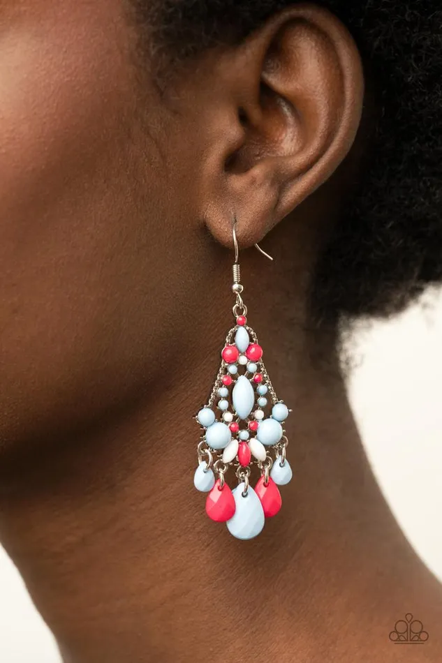 Earrings Paparazzi Jewelry Paparazzi Earring STAYCATION Home Multi