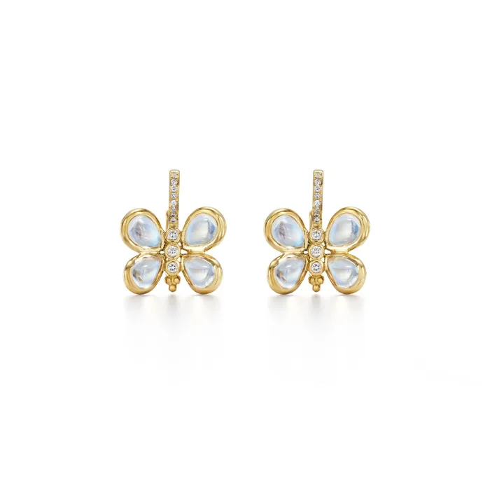 Earrings Temple St Clair Temple St Clair Luna Butterfly Earrings
