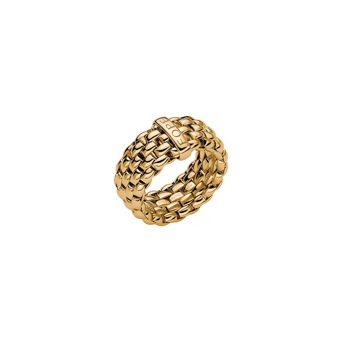 FOPE Rings Fope 18K Yellow Gold Essentials Collection Flexible Ring