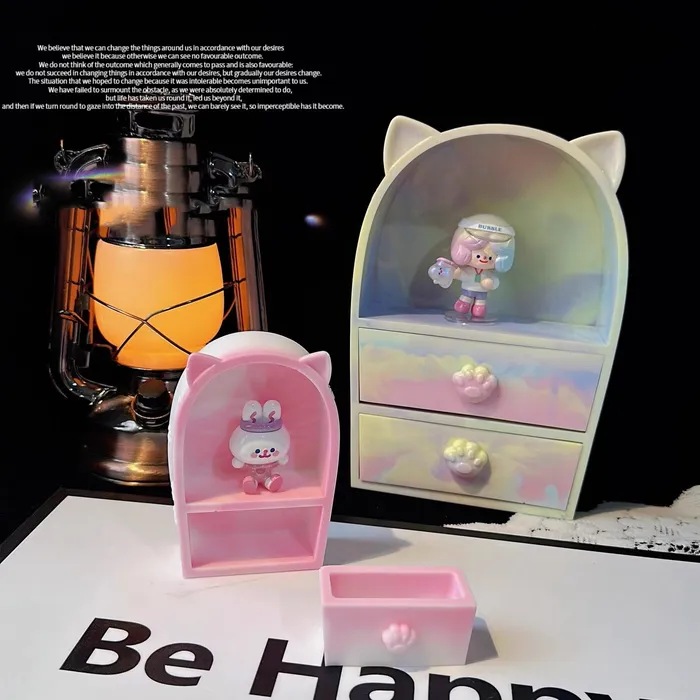 IntoResin Cat Ear Drawer Storage Box Resin Molds Set IntoResin Earrings