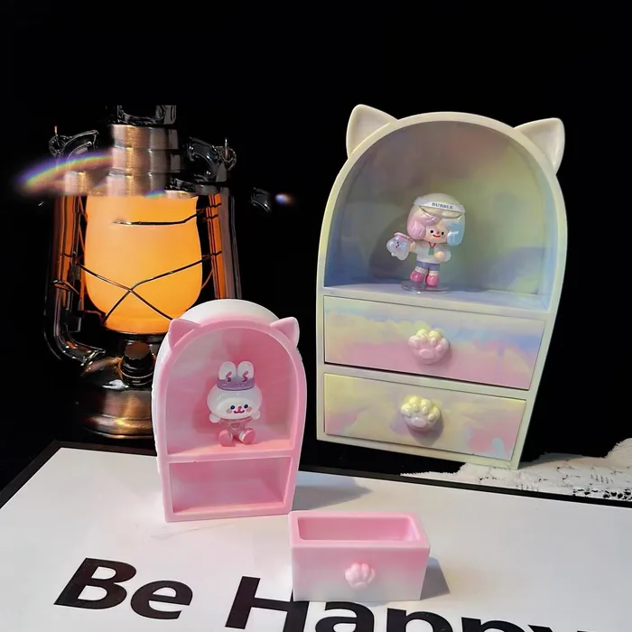 IntoResin Cat Ear Drawer Storage Box Resin Molds Set IntoResin Earrings