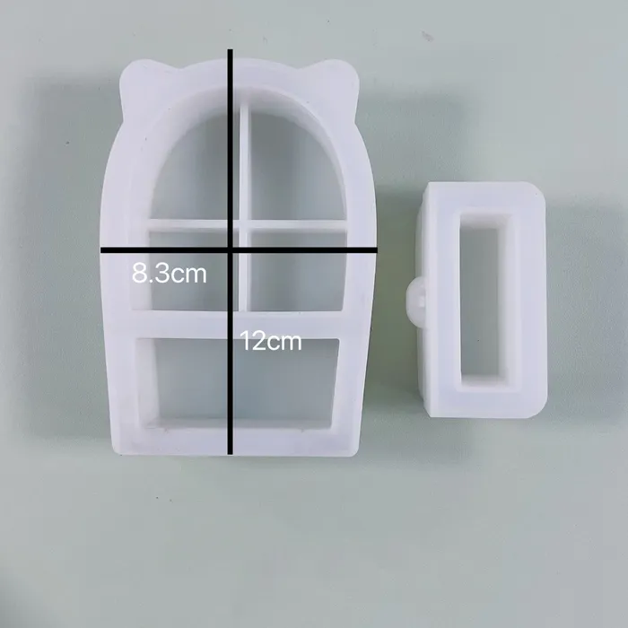 IntoResin Cat Ear Drawer Storage Box Resin Molds Set IntoResin Earrings