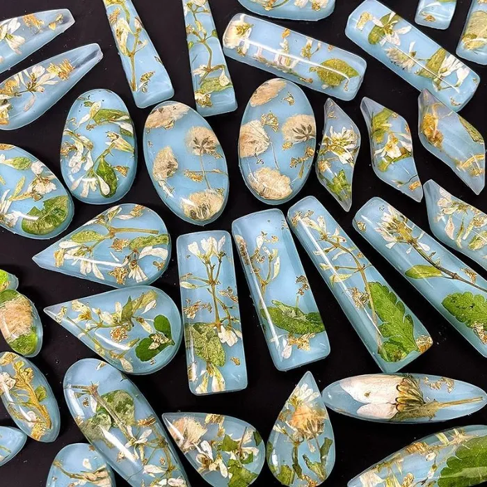 IntoResin Earrings Stud Earrings Silicone Mold with 41 Paired Shapes