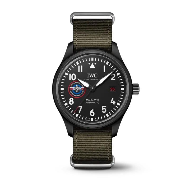 IWC Schaffhausen Watches IWC Mark XVIII Pilot Watch Top Gun SFTI Set Automatic IWC Schaffhausen Watches IWC Mark XVIII Pilot Watch Top Gun SFTI Set Automatic