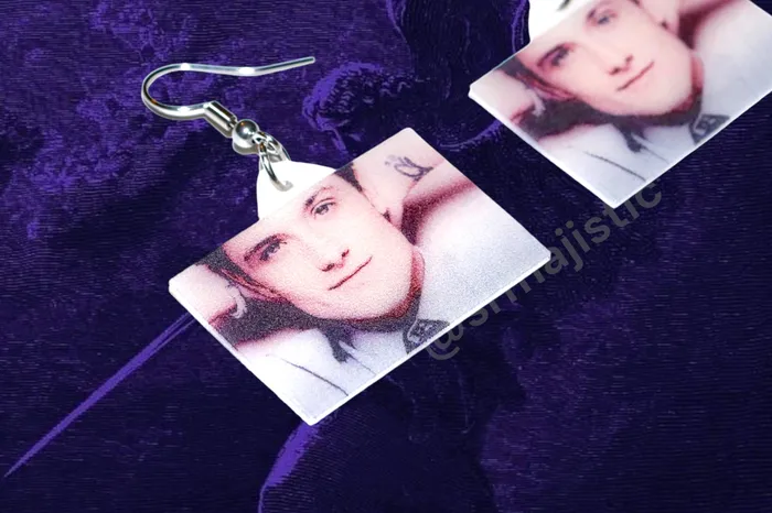 Josh Hutcherson Whistle Meme Handmade Earrings Sam Makes Things Earrings Josh Hutcherson Whistle Meme Handmade Earrings Sam Makes Things Earrings